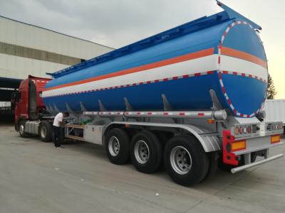 中国 40000 42000 45000 リッター 40 45cbm ディーゼル アルミ 炭素 鋼 燃料タンカー/オイルタンカー/セミトレーラー 販売のため