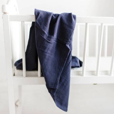 China Anti-Apnea 2021 New Style Organic Muslin Cotton Baby Wrap for sale