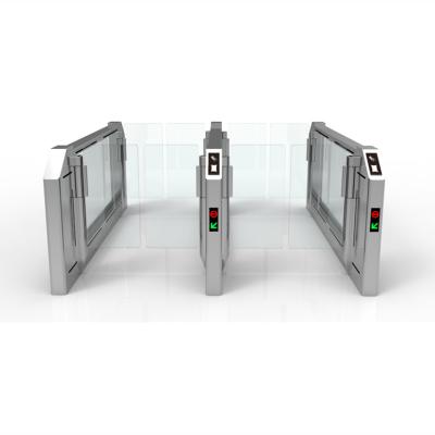 China Security Access Control Management LD-S707 Security Speed Gate Turnstile For School Pedestrian Speed Gates for sale