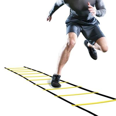 China Soccer Training Agility Training Indoor Outdoor Adjustable Ladder For Fitness Muttahida Majlis-e-Amal Nimble Step Football Soccer Training Ladder Speed Boxing Ladder for sale