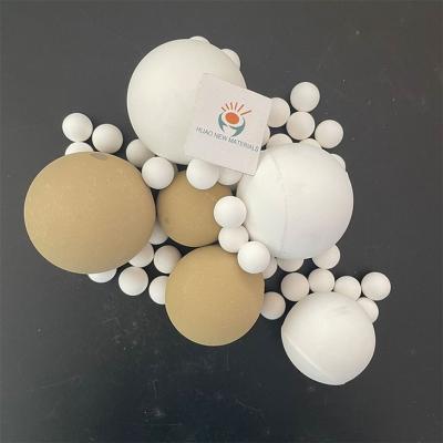 China Keramik 95 99 Aluminiumschleifende Medienkugeln Nassschleifen und Trockenschleifen zu verkaufen
