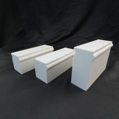 China Customizable Thickness Alumina Oxide Ceramic Brick 99% Alumina Content For Temperature Environments for sale