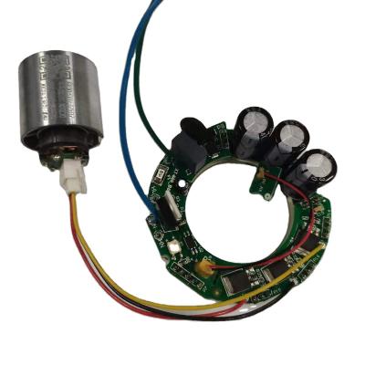 China Shunli 60w 100W High Speed DC Brushless Motor Totally Enclosed High Power 100000RPM 12V 24V110V 220V with Operator Control Panel for Hair Dryer for sale