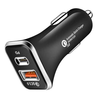Chine Le remplissage rapide conjuguent le palladium portatif FLOVEME 36W du chargeur QC3.0 de voiture à vendre