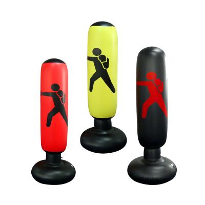 China Custom Heavy Duty Mini Kids Sandbag Fitness Inflatable Kids Boxing Sandbag Effort Punch Trick Speed Bag For Adult Children Teens for sale