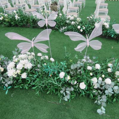 China Romantic decorative butterfly 1. fabric 100*30cm 2. 100*40cm 3. 80*50cm 4. 90*60cm for sale