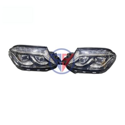 China Original factory model High quality second-hand car lighting for Mercedes Benz GLS X166 LED headlights OEM for sale