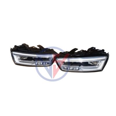 China Original factory model Car Headlights For Audi Q3 LED Headlights 2018 High Quality Original Factory Used Auto Parts for sale