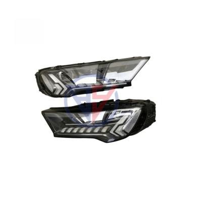 China Original factory model Used Auto Parts For 2021 Audi Q7 LED headlights for sale