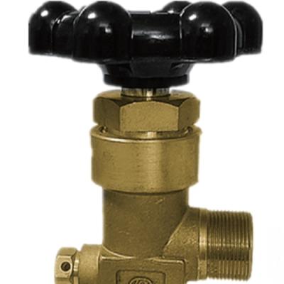 Chine QF-2A20 Carbon Dioxide Cylinder Valve CGA Cylinder Valve Oxygen Nitrogen Gas Cylinder Valves Made in Brass à vendre