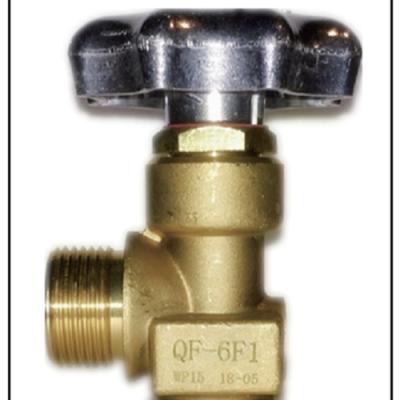 Chine QF-6F1Oxygen Oxygen/Nitrogen Cylinder Valve, Medical CGA Cylinder Valve Gas Cylinder Valves, Gas Valve Type à vendre