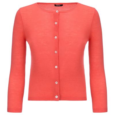 China knitted and soft cardigan cashmere woman Anti-wrinkle ladies love cardigan sweater for sale