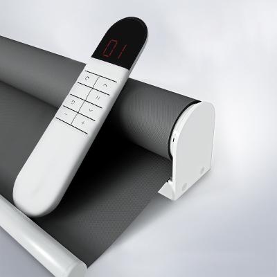 China Home Wifi Motorized Roller Blinds With Wireless Switch Exterior Installation à venda