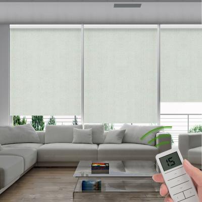China Window 28Mm 32Mm Motorized Roller Blinds Oriel Window Applicable à venda