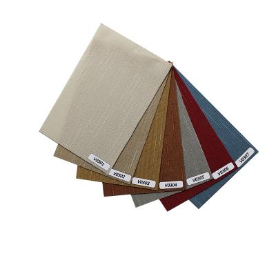 China Customized Blackout Vertical Fabric Blinds 7 Colors 127mm Contemporary à venda