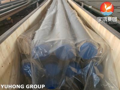 China Hochfrequente Schweißflossenrohr ASTM A312 TP347H Edelstahl für HRSG-System zu verkaufen