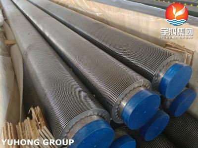 China Helical Solid Fin Tubes ASTM A213 TP347H Rohre aus Edelstahl mit 5052 Aluminiumflossen zu verkaufen