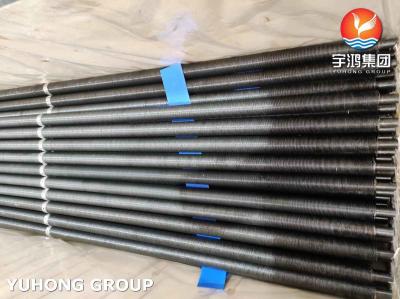 China Air Cooler Tube ASTM A179 Carbon Steel Embedded Fin Tube With Al1060 Fin for sale