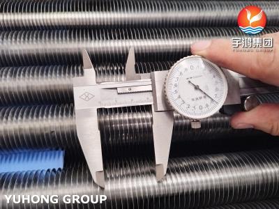 China Al1060 Tubos de barbatanas de tipo G embutidos ASTM A179 Faixa de alumínio para arrefecedor de ar à venda
