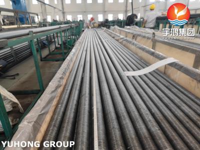 중국 SA209 Wund L Fined Heating Pipe ASME 에어쿨러에 AL1060 핀과 함께 용접 된 기본 파이프 판매용