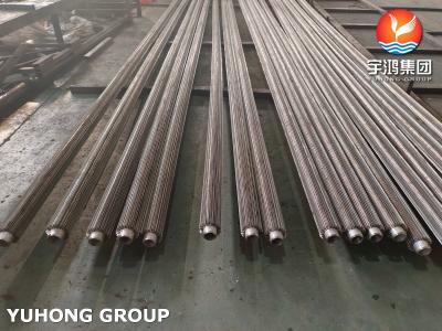 China TP316L A213 ASTM Längsgeschweißte Flossenröhren für Ölkühlgeräte und Kühlsysteme zu verkaufen