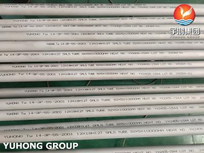 Chine Tubes d'échangeur de chaleur en acier inoxydable GOST9941-81 12X18H12T dans les industries pour la production d'énergie à vendre