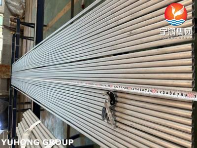 Chine ASME SA213 TP904L Échangeur de chaleur en acier inoxydable Condensateur de chauffage par refroidissement par tube à vendre
