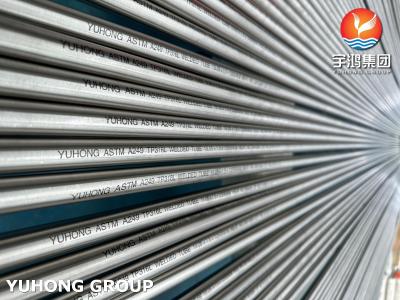 China Tubos soldados de acero inoxidable para ingeniería marina en venta