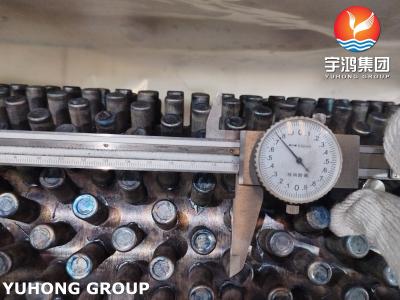 Китай ASTM A106 Gr.B Застегнутая труба с козырями из углеродистой стали для воздухоохладителя нефтеперерабатывающей фабрики продается