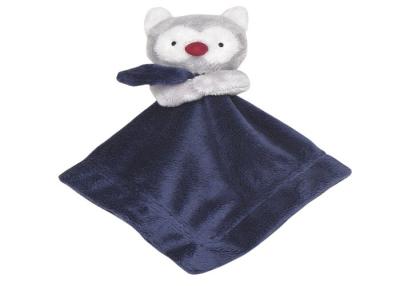 China Multi Color Toddler Security Blanket , Baby Soother Blanket Anti - Static for sale