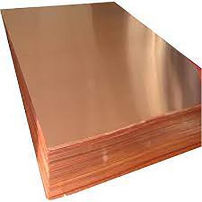 China Electrical Components Thin Copper Plates Thick Thickness Copper Plate Stainless Steel Stamped Copper Plate for sale