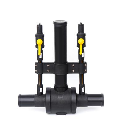 China GAS/Water Oem Odm Manufacturer Plastic Pipe Fittings Hdpe Ball Valves for sale