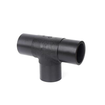 China Top Selling Gas / Water Pipe Features Multiple Buttfusion Injection Mold Reducing Tee For Construction for sale
