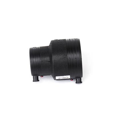 China PE Factory Directly Supply Black Pipe Fittings Electrofusion Reducer Electrofusion Fittings for sale