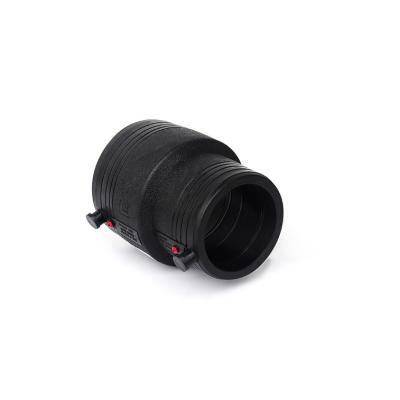 China Best Price Black PE Pipe Fittings Electrofusion Reducer Electrofusion Fittings for sale