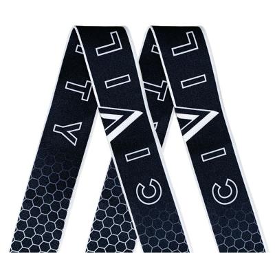 China Sustainable Wholesale Polyester Customized Elastic Band Sublimation Printed Elastic Waistband For Underwear for sale