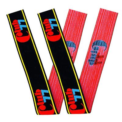 China Custom Elastic Waistband Woven Elastic Band Soft Elastic Jacquard Webbing Jacquard Elastic Band for sale