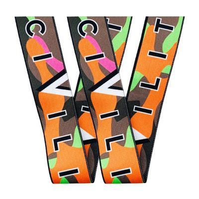 China Elastic Fashion Customized Logo Woven Underwear Elastic Band Printed Elastic Waistband Wholesale for sale