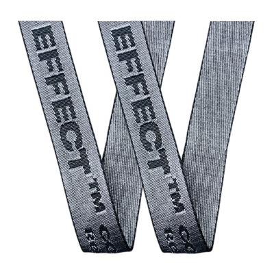 China Factory Wholesale Custom Woven Debossed Pattern Jacquard Webbing Soft Woven Nylon Tape Viable For Bags Strap for sale
