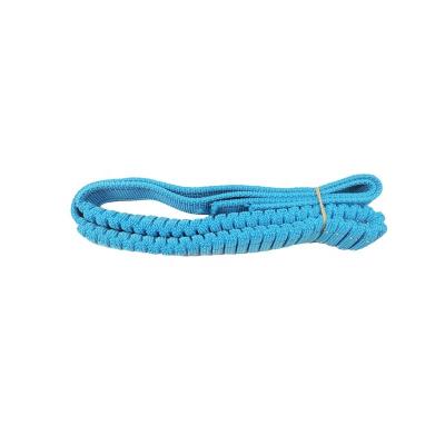 China Custom Viable Wholesale Blue Woven Nylon Webbing For Dog Leash And Collar for sale