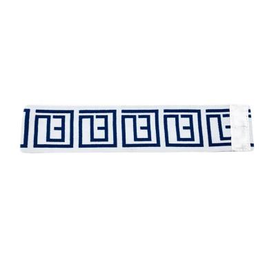 China Wholesale Custom Woven Running Logo Polyester Elastic Stretch Ribbon Fashion Sports Headband For Women for sale