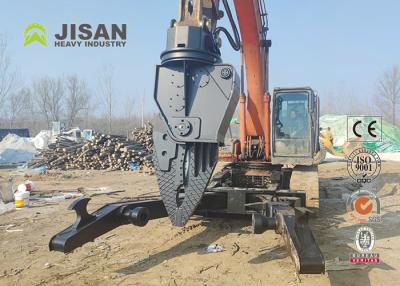 China Deseche el coche que desmonta el metal del equipo reciclan el equipo machacante concreto del accesorio con los brazos de la abrazadera del excavador en venta