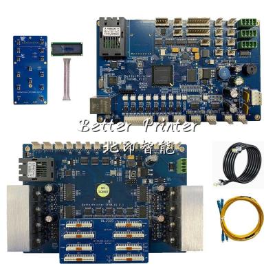 Cina Port Ethernet G5i scheda a getto d'inchiostro a quattro teste per bottiglie di vino barre a sfera tazze isolate stampanti a getto d'inchiostro UV cilindriche in vendita