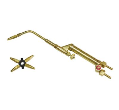 China Copper(Body)+Stainless Steel Type Japan Small Welding Torch H01-6 With 5 Acetylene Welding Nozzles for sale
