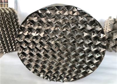 China High Efficiency 304 Metal Tower Packing Low Resistance For Fractional Distillation for sale