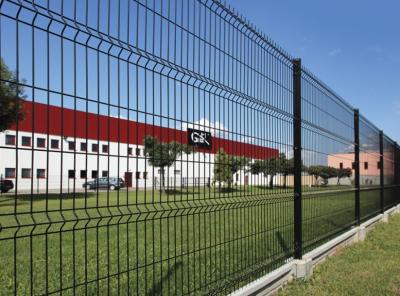 중국 Galvanized Steel Welded Curved 3d Wire Mesh Fence For Commercial Playgrounds 판매용
