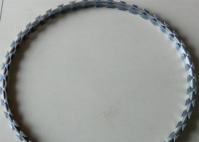 Cina Il PVC del filo spinato della bobina del rasoio Bto-22 ha ricoperto il diametro di 500mm per la Camera privata in vendita