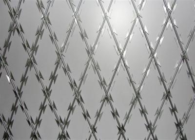 China Sanfona 500mm 35 quentes do arame farpado da lâmina dos laços mergulhados galvanizado à venda