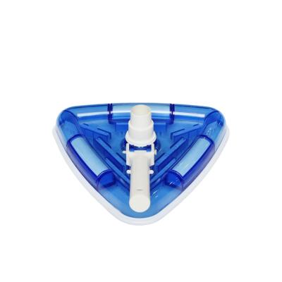 China BS-024-L Eco-friendly Botom Brush Pool Equipment Parts Swimming Pool Cleaning Triangle Vacuum Clean Head for sale
