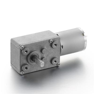 China Motor de caminadora de corriente continua 28 mm 3.79w Torque alto 12v 24v engranaje de gusano cepillado motor eléctrico de corriente continua en venta